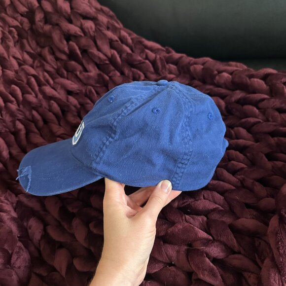 Disney Monster's University Adult's Baseball Cap in Distressed Blue - OS - Picture 4 of 6